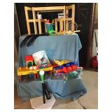 Kids Table/Chairs & Toys