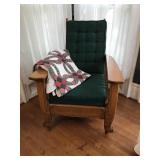 Oak Hardwood Morris Style Chair