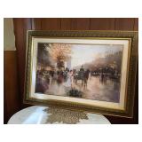 Print of the Oil Painting - The Rendevous