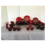 Cranberry Glassware