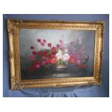 Oil Painting of Roses 