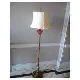 Antique Brass Floor Lamp