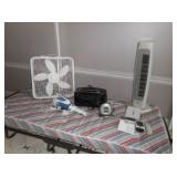 Roll Away Bed & Fans