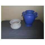 Pair of Blue Vases 