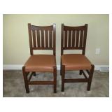 Stickley Style Chairs