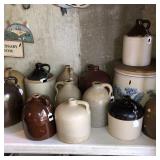 Crockery jugs