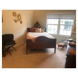 antique full size bed