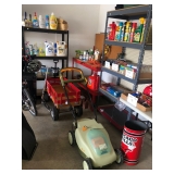 Electric Lawmower, Wagon