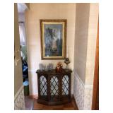 antique German oil painting