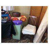 check out the green tile hamper