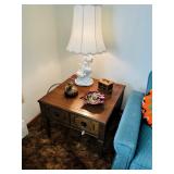 white porcelain lamps - birds