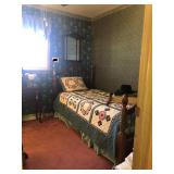 Single twin bed and adjustable mattress