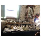 glassware, porcelain & other