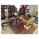 maple drop leaf table