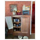 Pie Chest, Antique Wool Throw