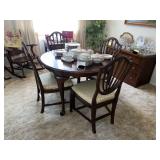Dining room table with 4 chairs