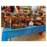 Pottery and utensils