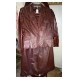 Vintage Aigner Leather Suit