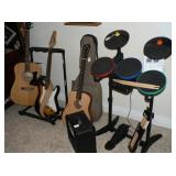 guitars, drum hero for Wii