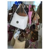 Designer Handbags like Gucci, Louis Vuitton, Dooney & Bourke, Vera Bradlet, Mark Jacobs, Michael Kor