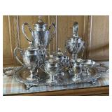 Sterling Silver Tea Set