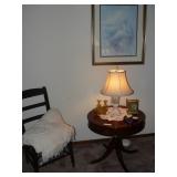 Small antique side table