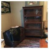 Several barrister bookcases