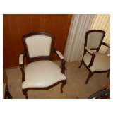 Matching Leather Upholstered Chairs