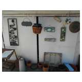 Lots & lots of Yard Art...