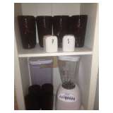 Full kitchen red glass