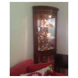 Thomasville corner cabinet 
