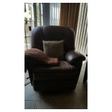 LAZY BOY LEATHER ECLINER