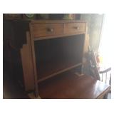 Deco Style Oak Cabinet
