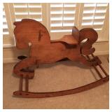 Wooden Rocking Horse