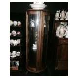 Oak Curio Cabinet