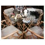 Rattan Table & Chairs