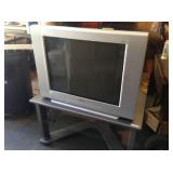 Color TV & Stand