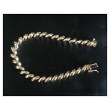 14K Gold Italian Link Bracelet