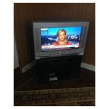 Color TV & Stand