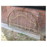 Antique Iron Transom