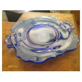 Blue Glass Tray
