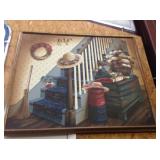 Country Home Framed Art