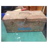 Old Metal Tackle Box