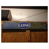 Long Metal Equipment Sign