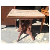 Victorian Marble Top Table
