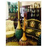 Large Wooden Vases