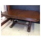 Mahogany Tressel Table