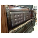 King Mahogany Bed Set