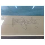 Pencil Signed