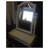 Vintage Dresser Top Mirror